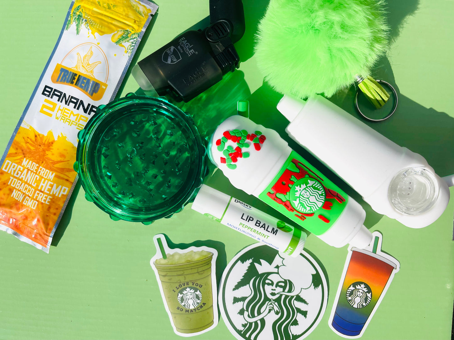 Green Starbucks Pipe Kit