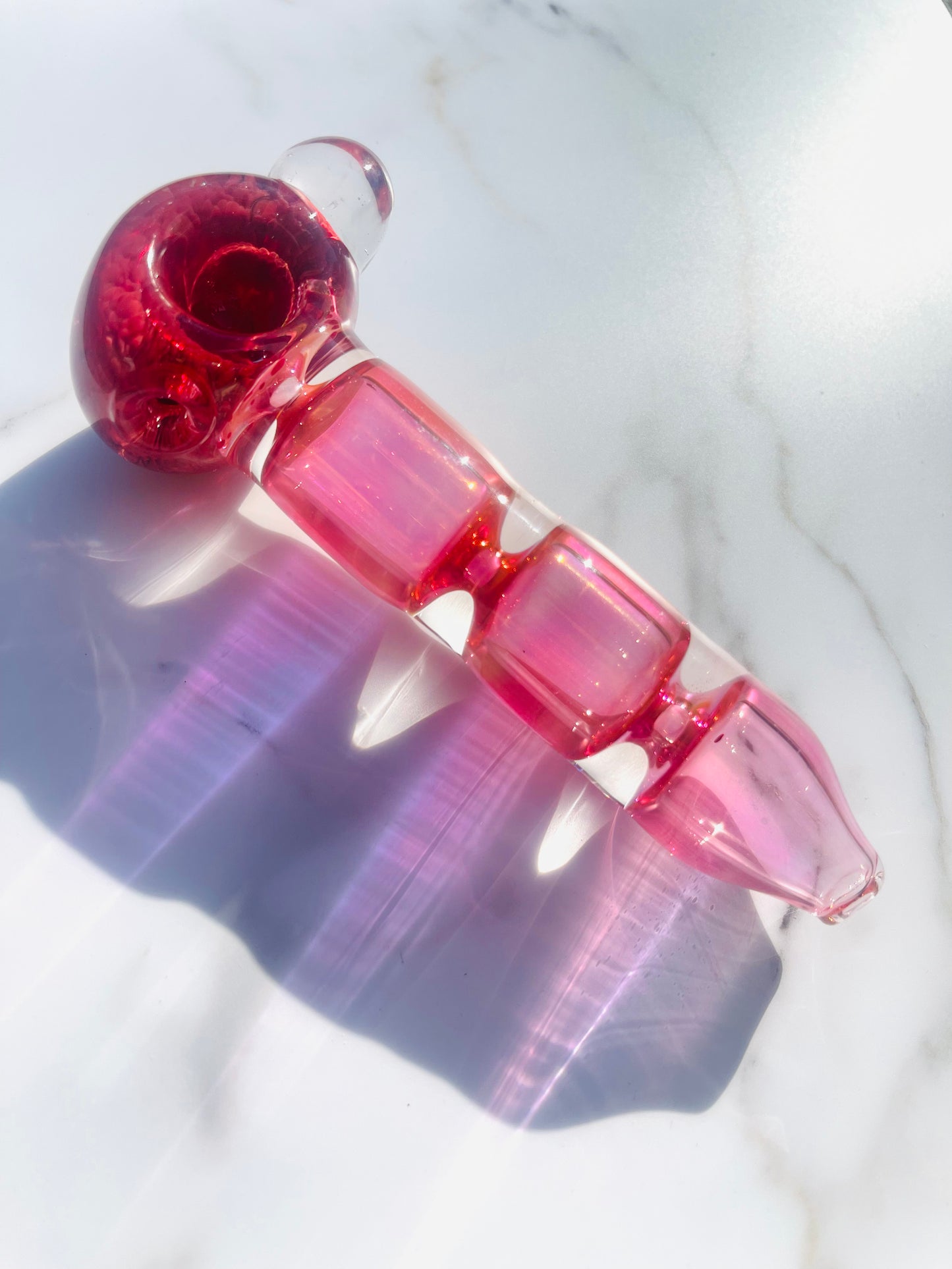 Red Glass Pipe