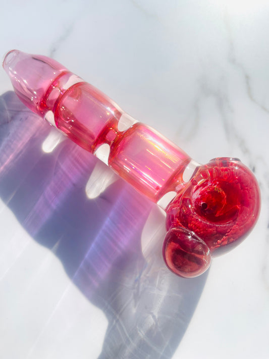 Red Glass Pipe